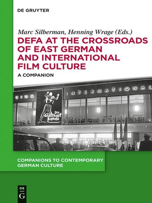 cover image of DEFA at the Crossroads of East German and International Film Culture